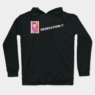 Millennial Generation Y • Mobile Phone Hoodie